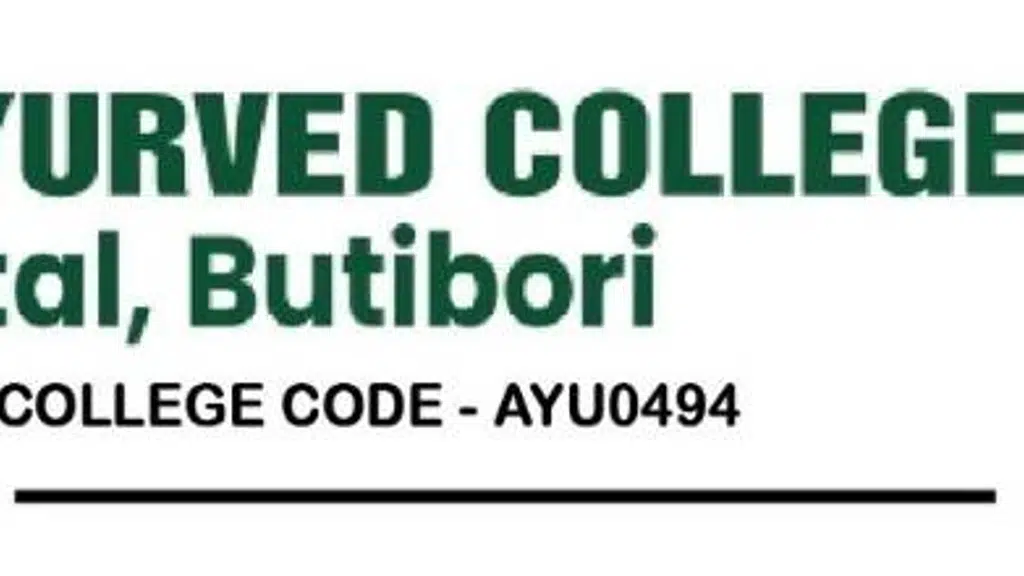 Bhausaheb Mulak Ayurved College & Research Hospital, Butibori