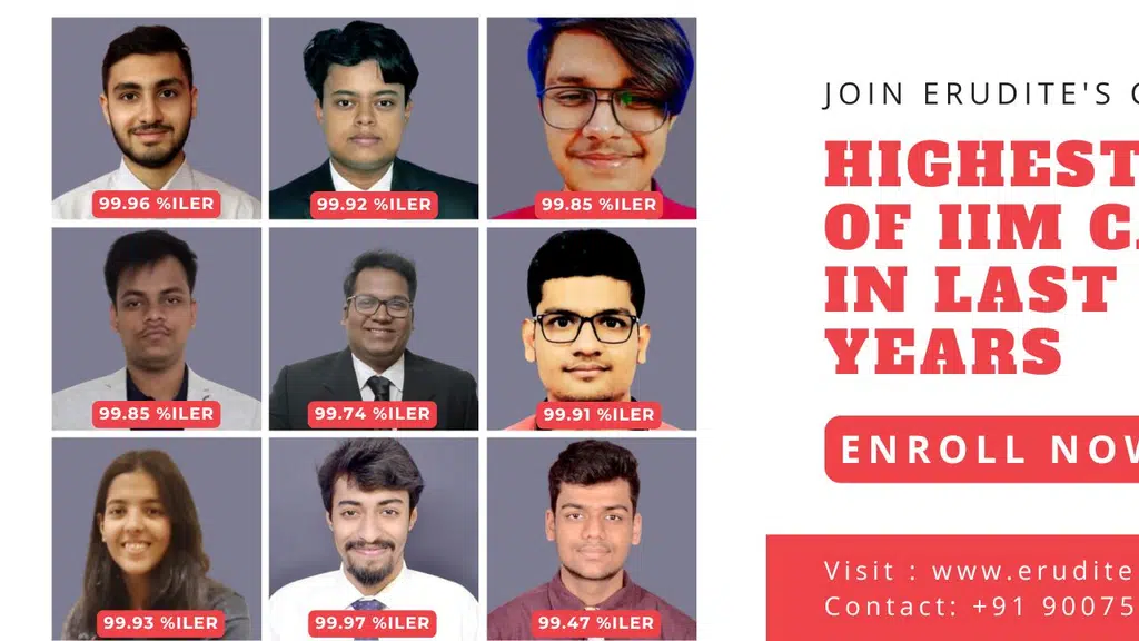 Erudite | CAT Coaching | GMAT Coaching | BBA - IPMAT | MAT Coaching | CUET