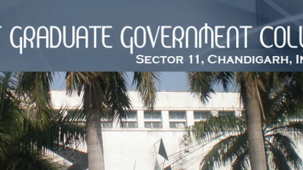 Post Graduate Government College (PGGC), Sector-11, Chandigarh