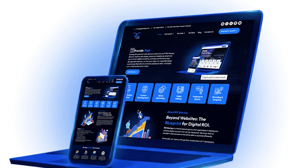 RG Startup - Web Solution Company in Mohali, Website Design, Digital marketing