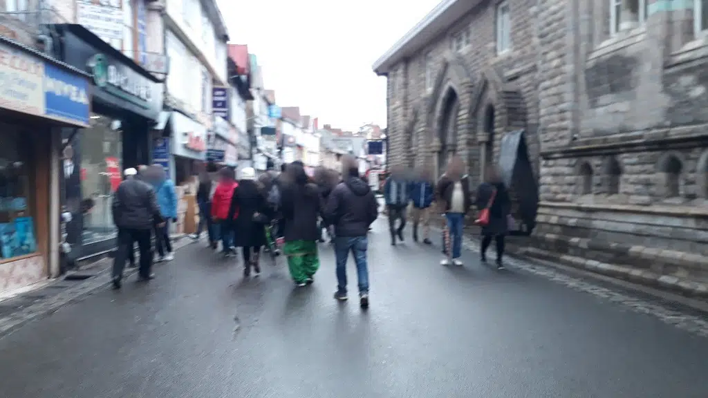 Saturday on Mall Road Shimla