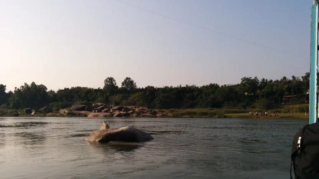 Tungabhadra River Sacred Bathing