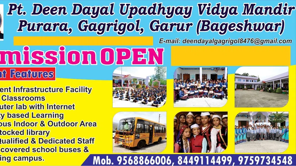 Pandit Deendayal Upadhyay Vidya Mandir Gagrigol
