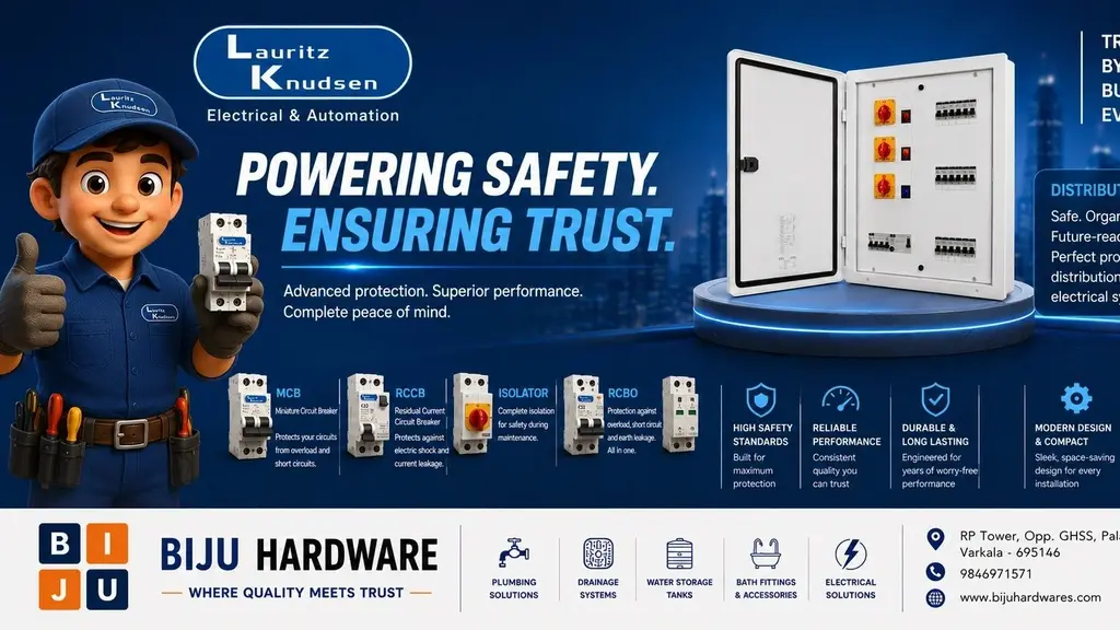 Biju Hardwares, Sanitary & Electricals