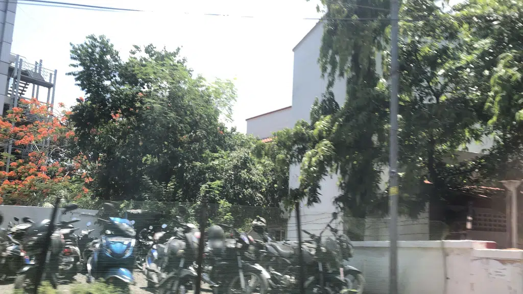 Udhi Eye Hospital Parking Area