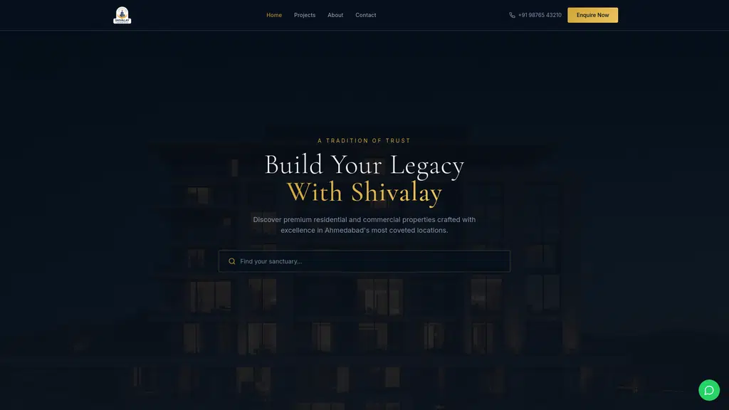 Jayashri Shivalay Infratech