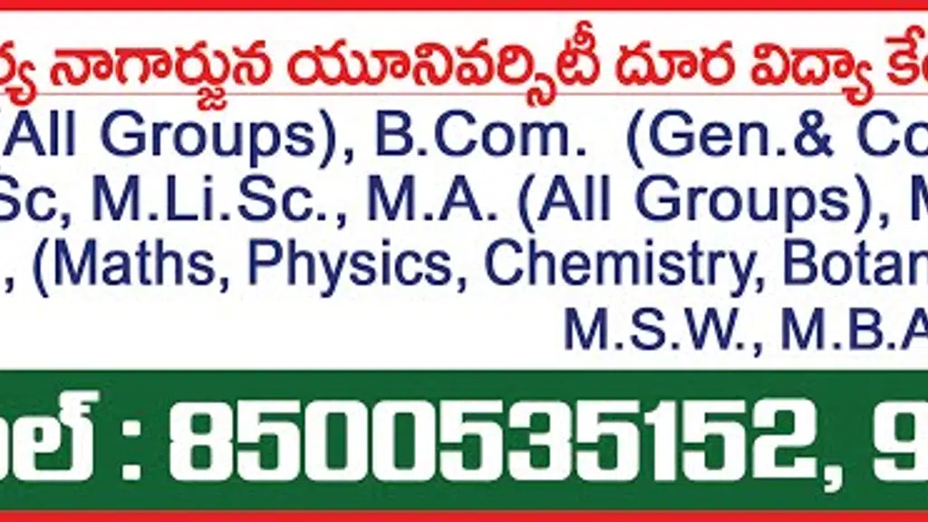 Acharya Nagarjuna University