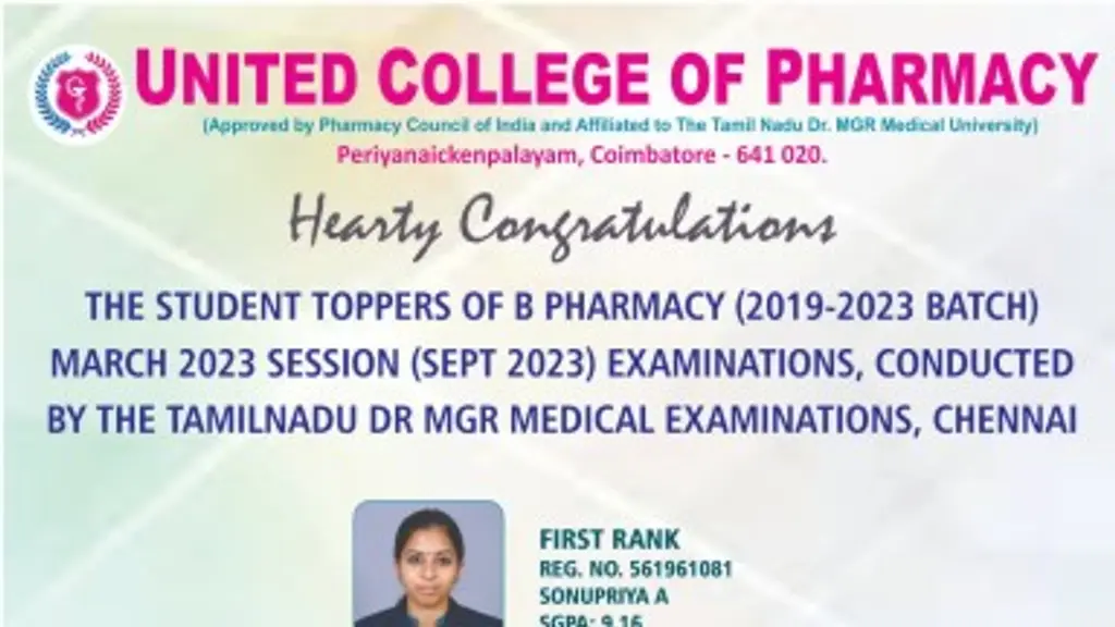 United College of Pharmacy