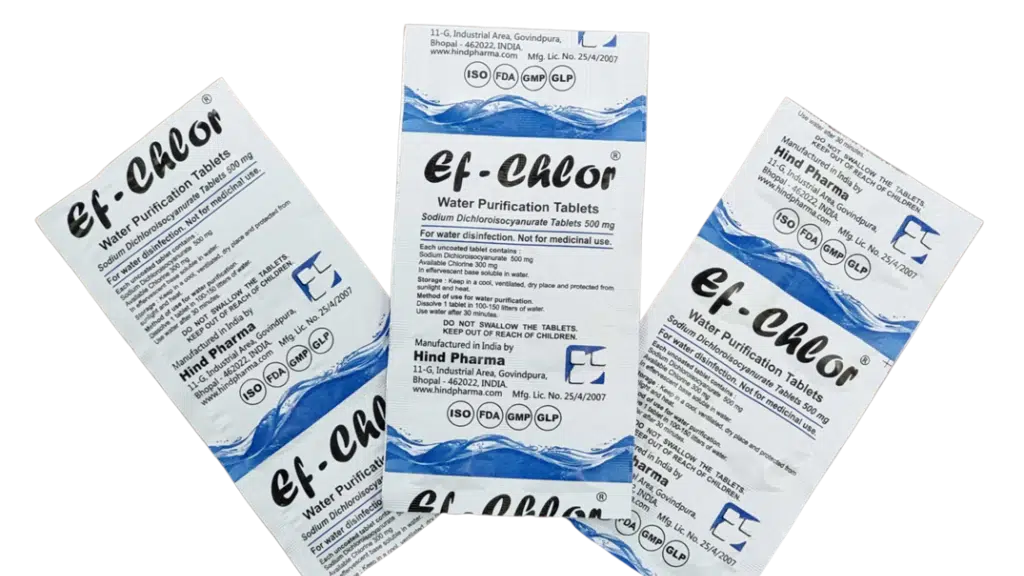 EF-CHLOR - Water Purification Tablets | Chlorine Tablets, Manufacturer And Exporter