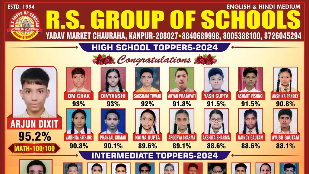 R.S.Education Center Inter College Since 1994
