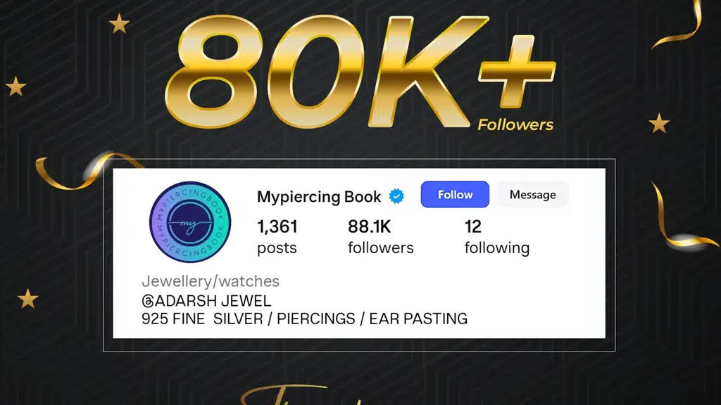 My piercing book