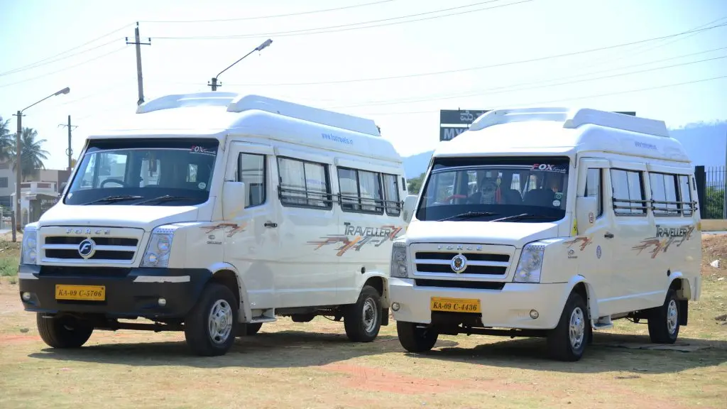 Tempo Traveller Rent In Mysore