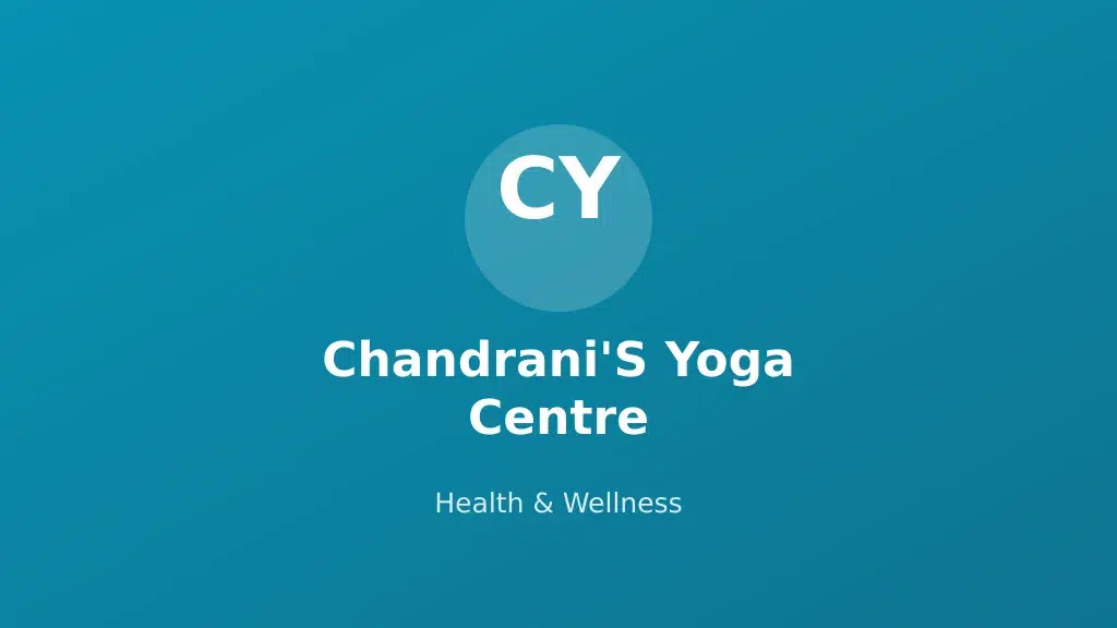 Chandrani'S Yoga Centre