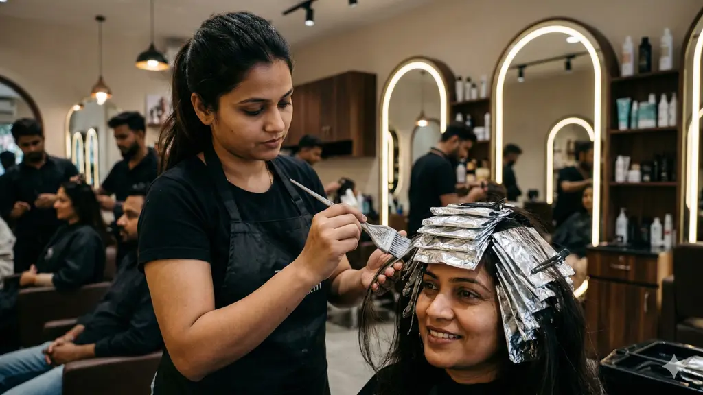 Cut & Color Unisex Salon, Hanur