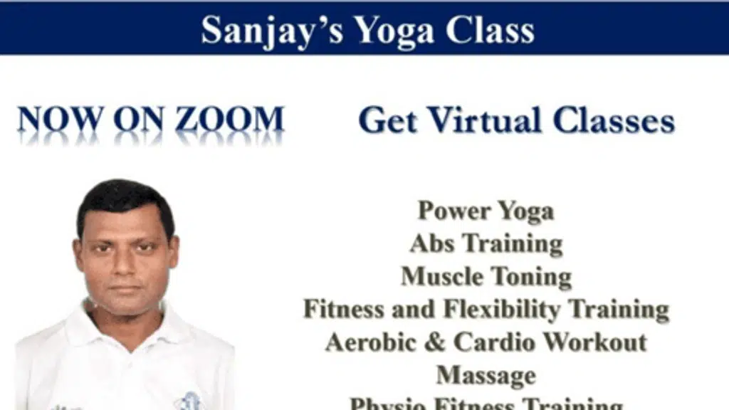 Sanjay's Yoga Fitness Class