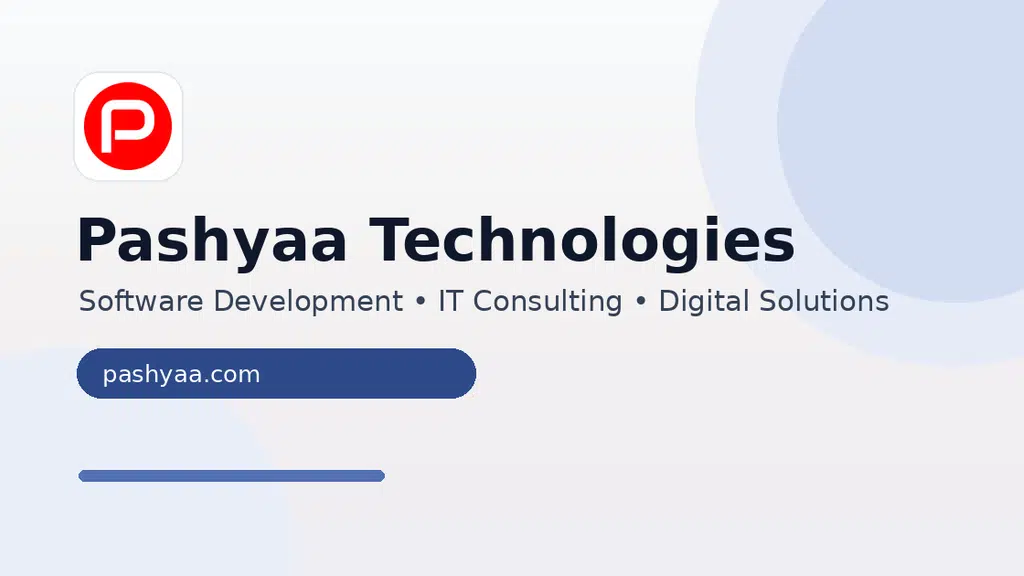 Pashyaa Technologies