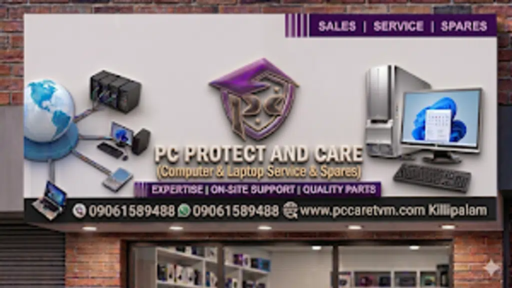 PC PROTECT AND CARE (Computer & Laptop Service & Spares)