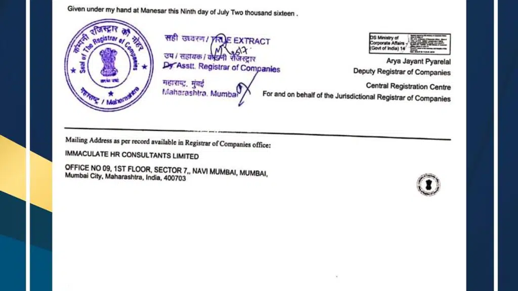 Immaculate HR Consultants