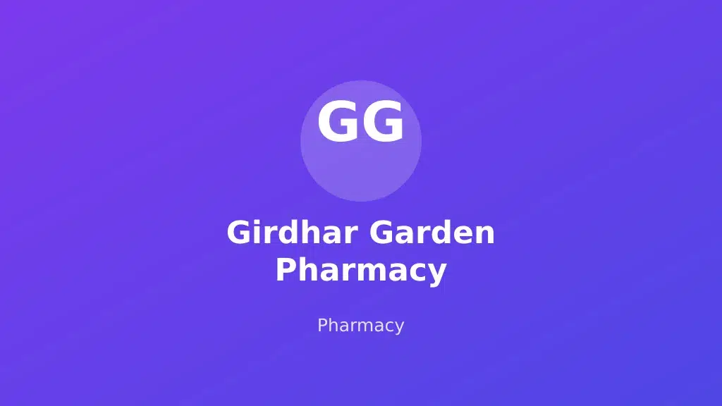 Girdhar Garden Pharmacy