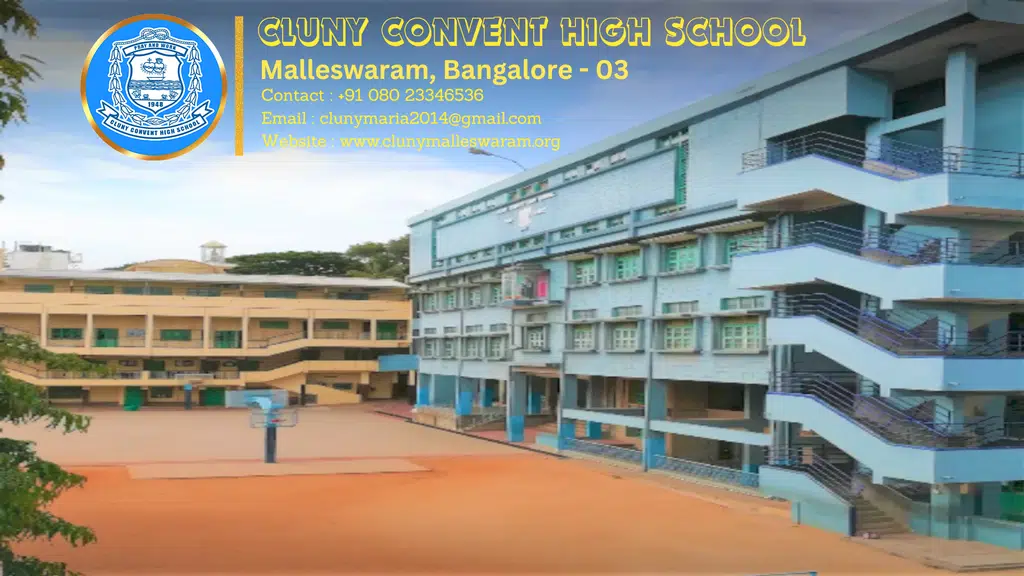 Cluny convent high school, Malleswaram, Bangalore