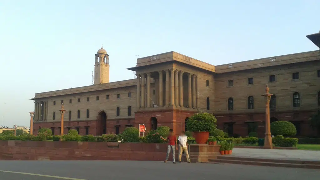 North Block Rajpath Entrance