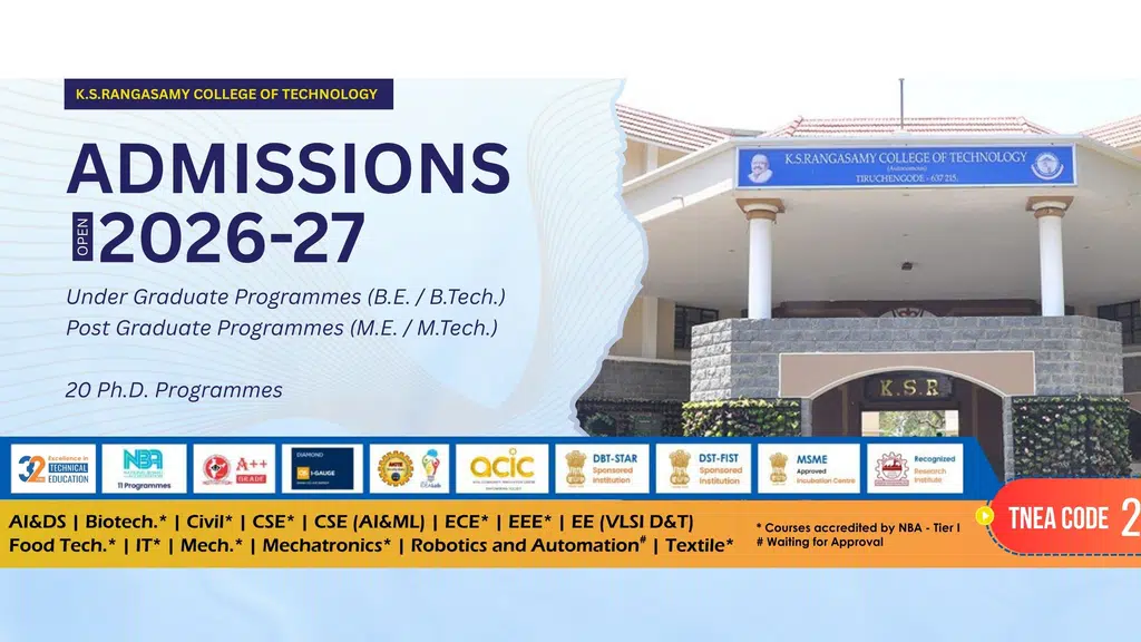K.S.Rangasamy College of Technology - Mechatronics Department