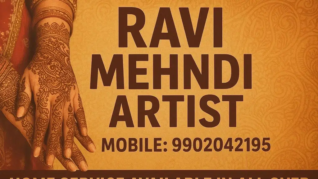 Ravi mehndi artist