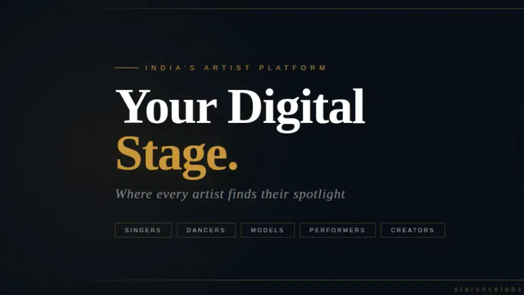 Stars N Celebs - Best Digital Identity platform for Artists
