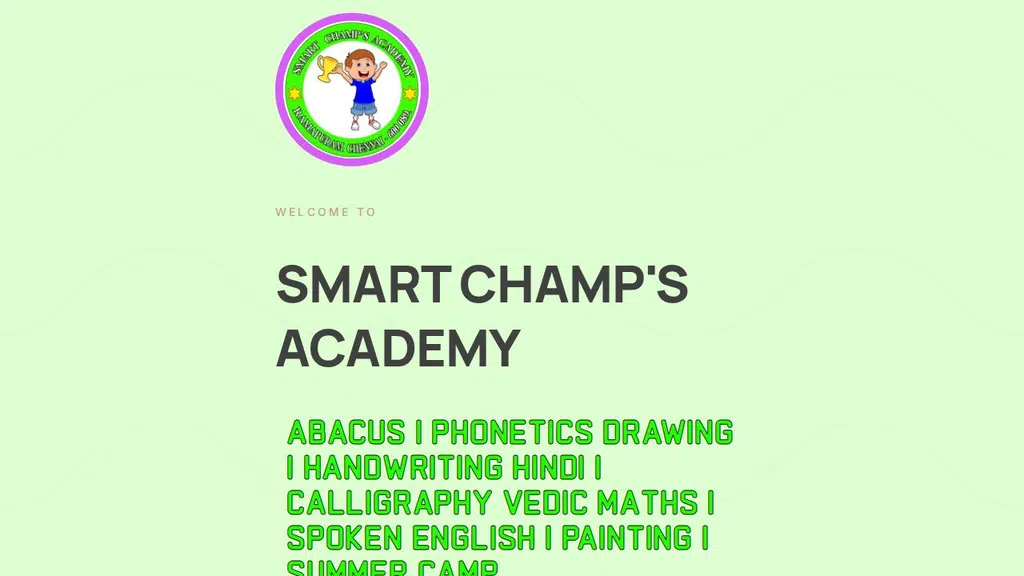 Smart champ's academy