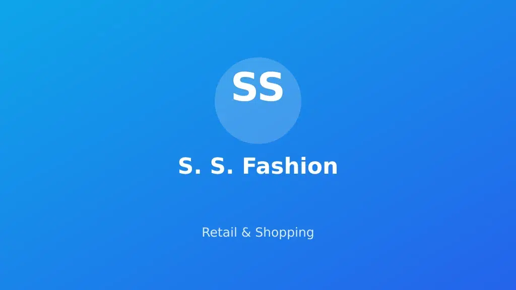 S. S. Fashion