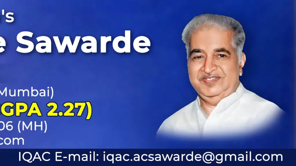 Sahyadri Shikshan Sanstha's Arts and Science College Sawarde.