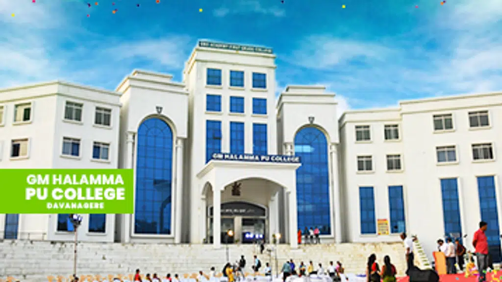 G M Halamma English medium High school Davangere
