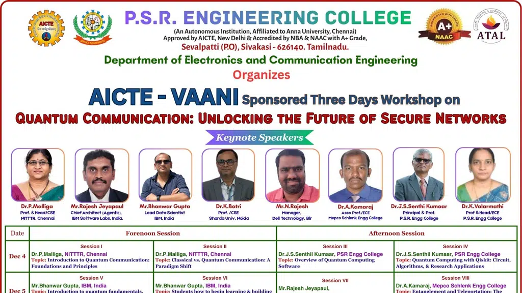 PSRR college of Engineering