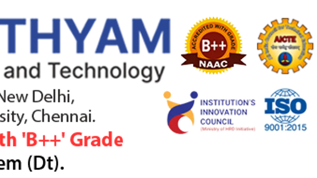 Shree sathyam college of engineering