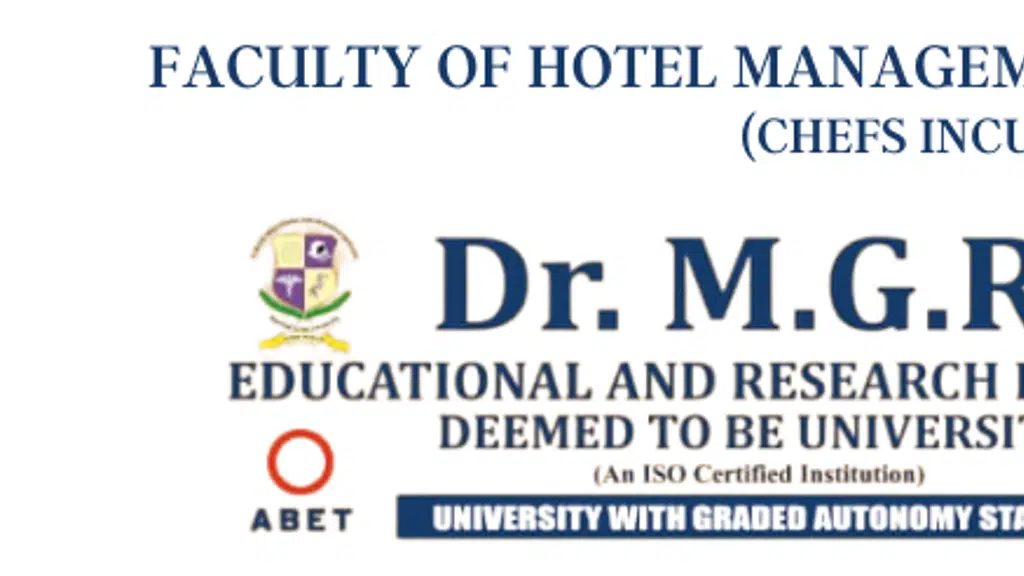 MGR Educational and Research Institute