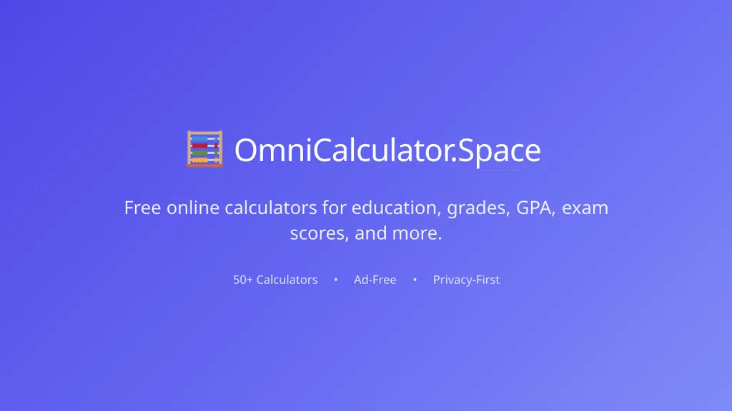 Omni Calculator