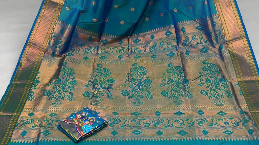 Yeola kasturi paithani