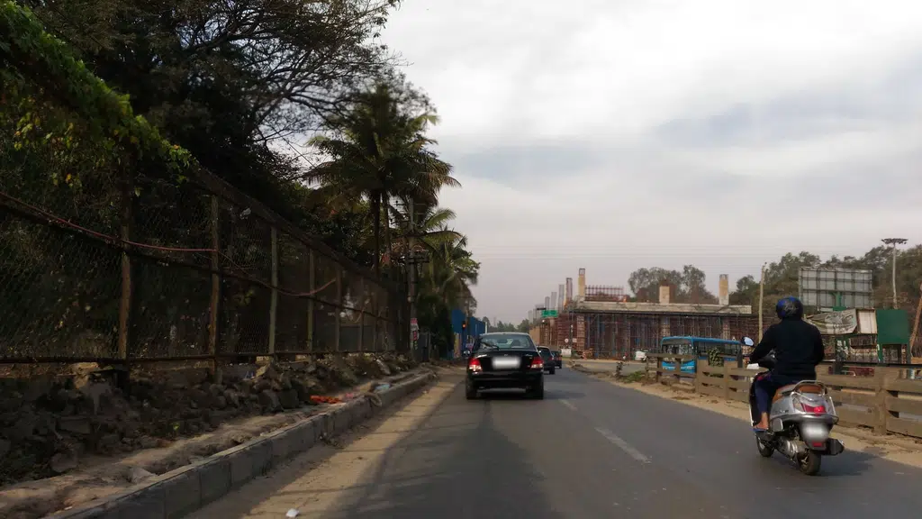Bangalore University Gate Bus Stop