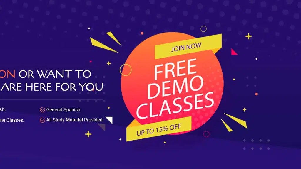 SpanishBOLO: first-rate Spanish class, +917660961742 (Only WhatsApp)