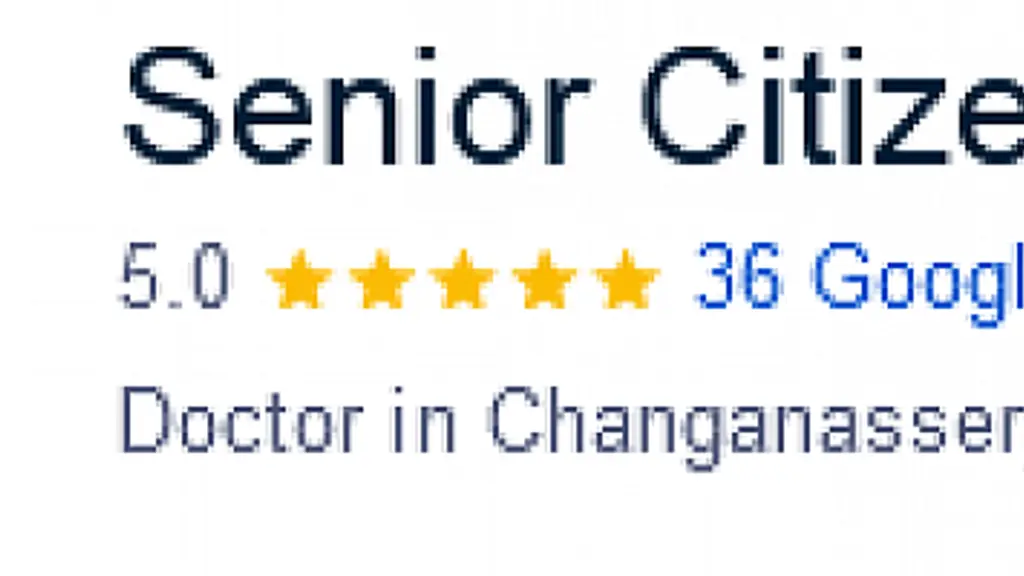Senior Citizen's Clinic