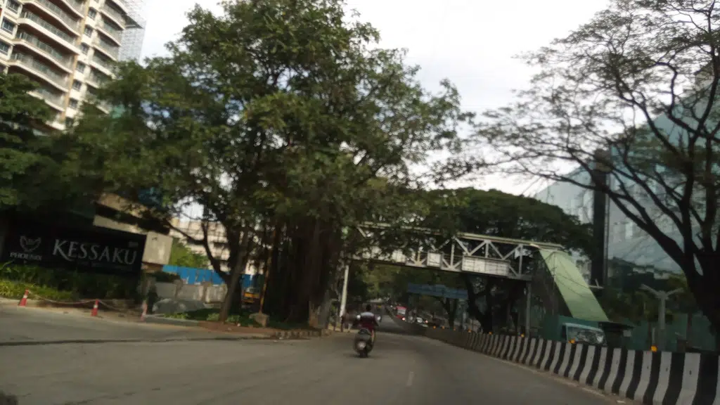 Vivekananda Degree College Parking Area