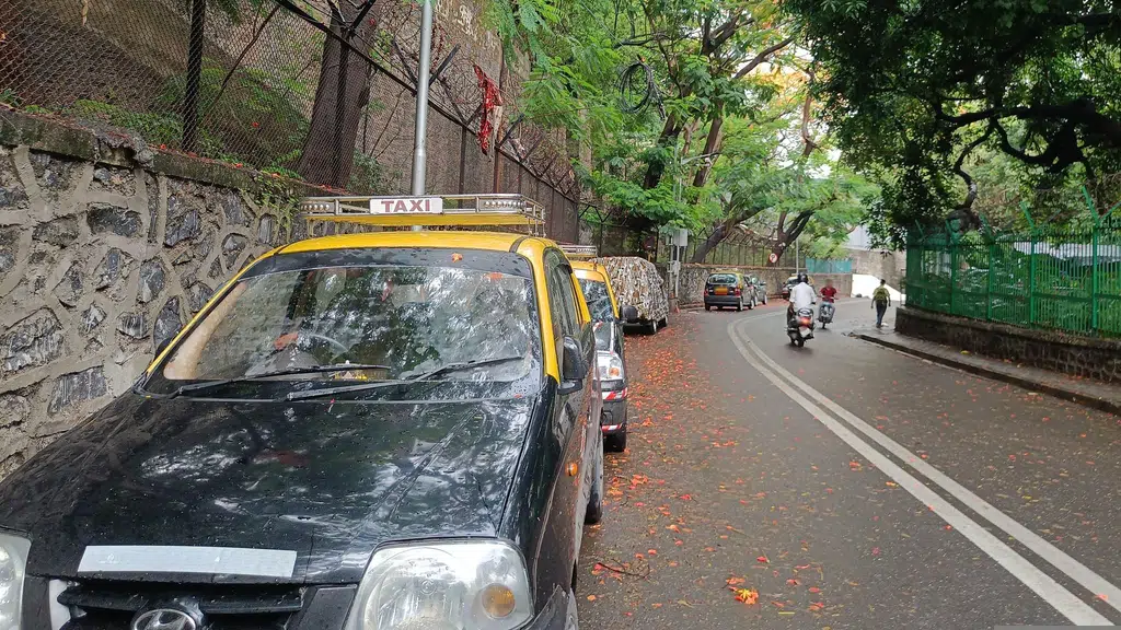 Hyderabad Estate C Block Parking Area