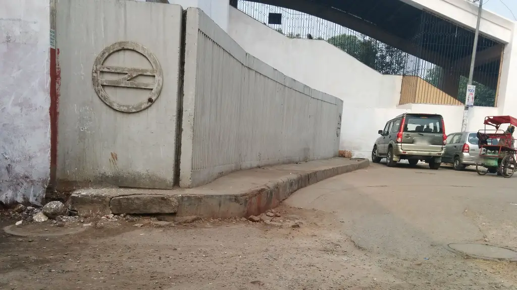 Ramakrishna Ashram Marg Metro Station Gate Number 4