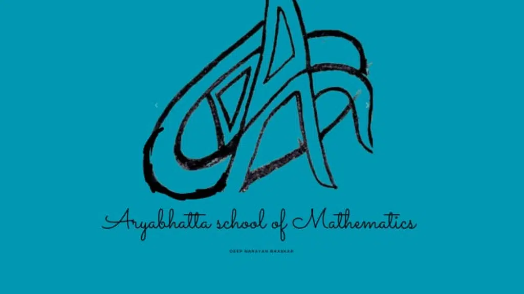 Aryabhatta School Of Mathematics