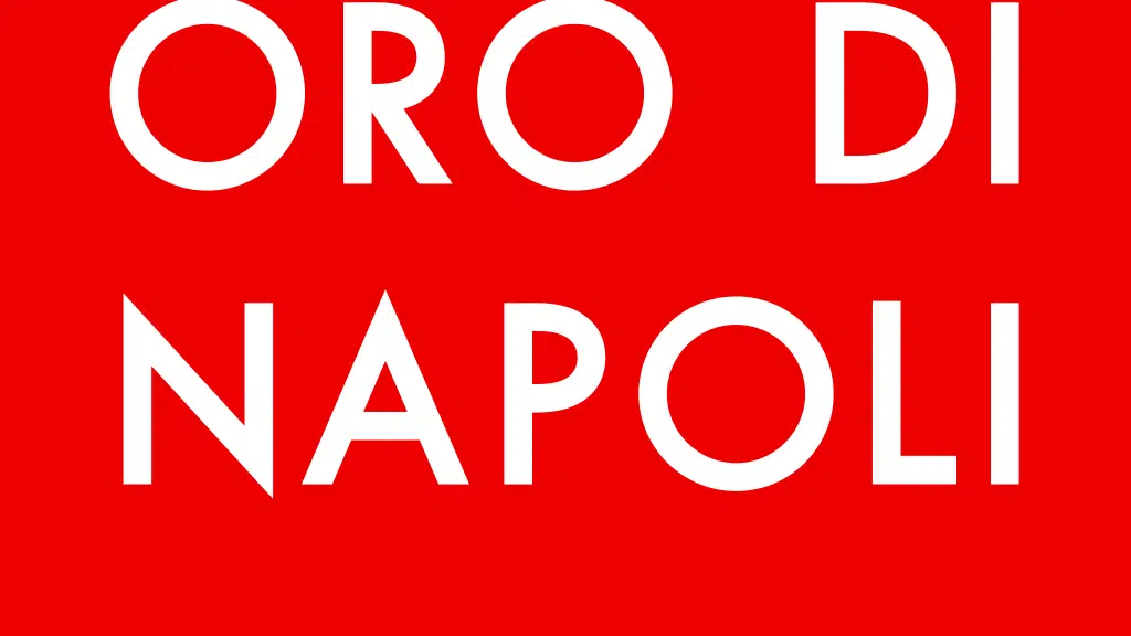 Cafe Oro di Napoli