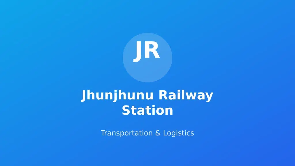 Jhunjhunu Railway Station