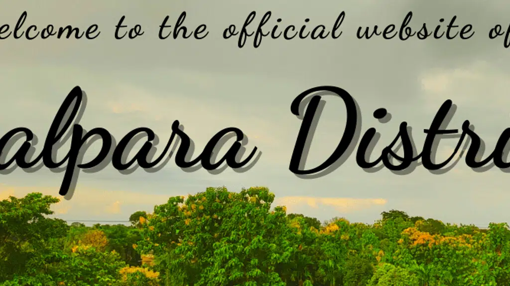 Goalpara District Administration, Assam