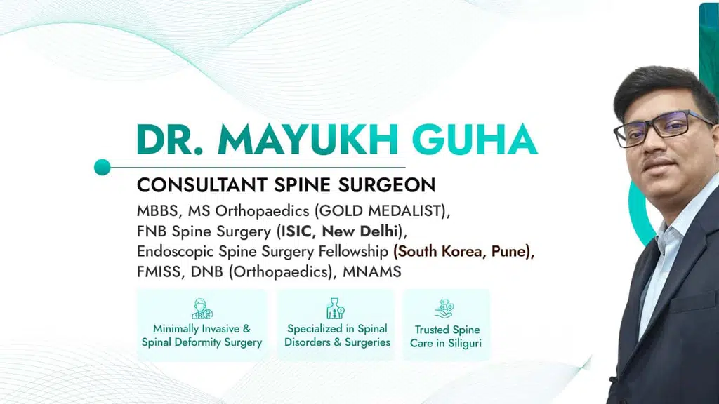 Dr Mayukh Guha, Spine Surgeon