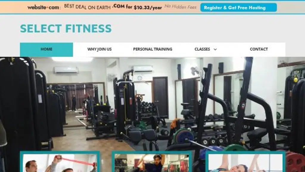 Select fitness point