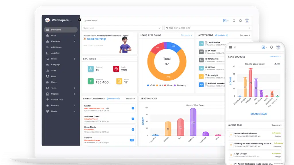 WH Suites - CRM Software - Top Rated Leads & Customer Management Software